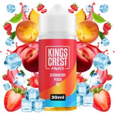 Kings Crest Fruits Ice Strawberry Peach 120ml