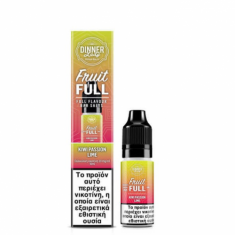 Dinner Lady Fruit Full Bar Salts Kiwi Passion Lime 10ml