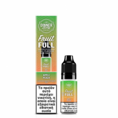 Dinner Lady Fruit Full Bar Salts Apple Peach 10ml