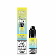 Dinner Lady Fruit Full Bar Salts Banana Ice 10ml