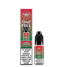 Dinner Lady Fruit Full Bar Salts Ultimate Strawberry 10ml