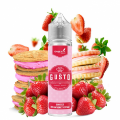 Omerta Gusto Cookies Strawberry Cream 60ml