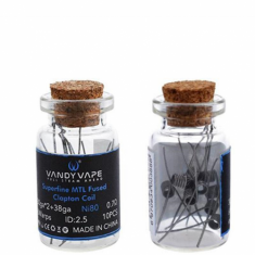 Vandy Vape Prebuilt Coil Superfine MTL Fused Clapton Ni80