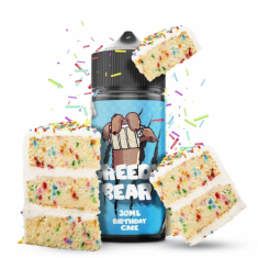 Greedy Bear Birthday Cake 120ml by Vape Distillery