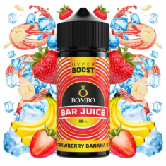 Bombo Bar Juice Hyper Boost Strawberry Banana Ice 120ml