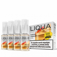 LIQUA TURKISH TOBACCO (4x10ml) - Υγρό Αναπλήρωσης