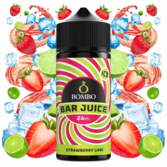 Bombo Bar Juice Strawberry Lime Ice 120ml