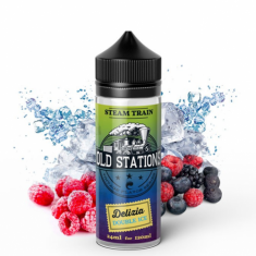 Steam Train Old Stations Delizia Double Ice 120ml