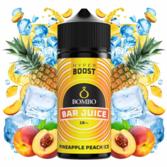 Bombo Bar Juice Hyper Boost Pineapple Peach Ice 120ml