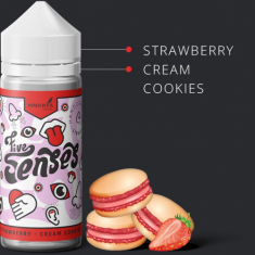Omerta 5 Senses - Strawberry Cream Cookies 120ml