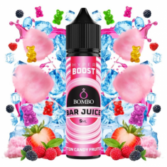 Bombo Bar Juice Hyper Boost Cotton Candy Fruits Ice 60ml