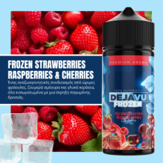 DEJAVU Frozen Strawberries Raspberries & Cherries 120ml