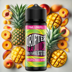 Drifter Bar Juice Pineapple Peach Mango 120ml