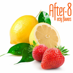 After-8 Lemon Strawberry 10ml (Υγρό αναπλήρωσης)