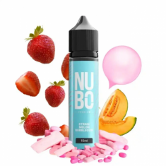Nubo Straw Melon Bubblegum Flavour 60ml