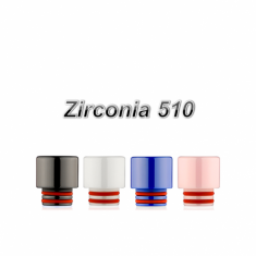 Zirconia Drip Tip 510 Short