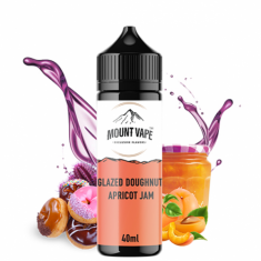 Mount Vape Glazed Doughnut Apricot Jam 120ml