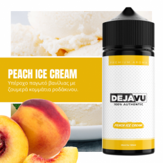 DEJAVU PEACH ICE CREAM 120ml