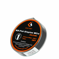 Geek Vape SS Flat Clapton Wire Ribbon SS316L