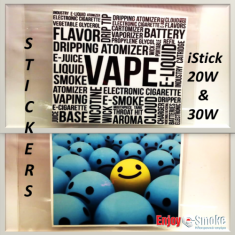 iStick 20W & 30W - Αυτοκόλλητα βινυλίου - Stickers for iStick 20w & 30w.
