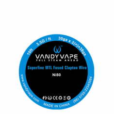 Vandy Vape Superfine MTL Fused Clapton Wire SS316