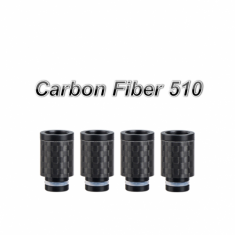 Carbon Fiber Drip Tip 510