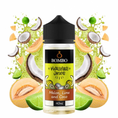Bombo Wailani Juice Melon Lime and Coco 120ml