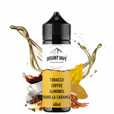 Mount Vape Tobacco Coffee Almonds Vanilla Caramel 120ml