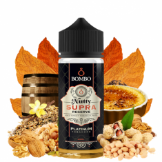 Bombo Platinum Tobaccos Nutty Supra Reserve 120ml