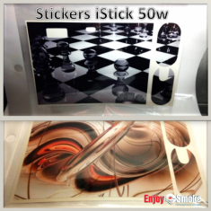 iStick 50W - Αυτοκόλλητα βινυλίου - Υψηλής ανάλυσης και μεγάλης αντοχής - Stickers for iStick 50w.