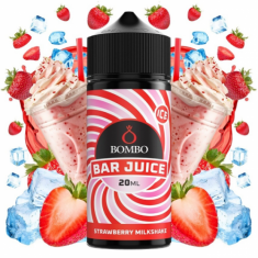 Bombo Bar Juice Strawberry Milkshake Ice 120ml