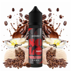 Bombo Solo Juice Coffee Vanilla Custard Cream 60ml