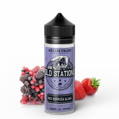 Steam Train Old Stations Red Berries Slash 120ml