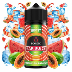 Bombo Bar Juice Hyper Boost Watermelon Papaya Ice 120ml