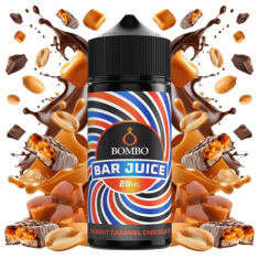 Bombo Bar Juice Peanut Caramel Chocolate 120ml