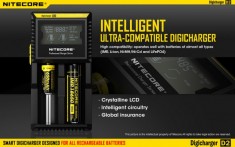Nitecore D2 - Professional Charger