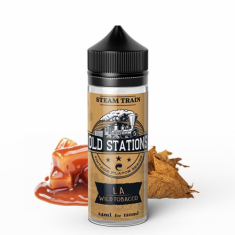 Steam Train Old Stations LA Wild Tobacco 120ml